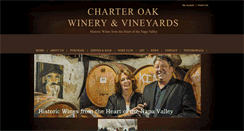 Desktop Screenshot of charteroakwine.com